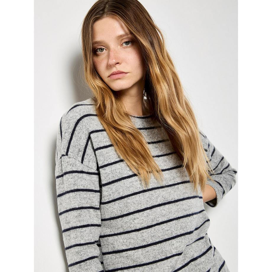 APRICOT Soft Touch Stripe Top  