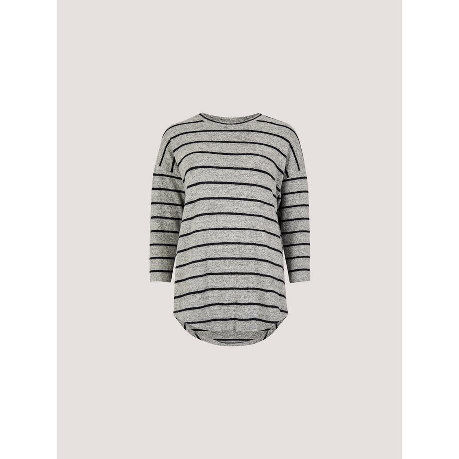 APRICOT Soft Touch Stripe Top  