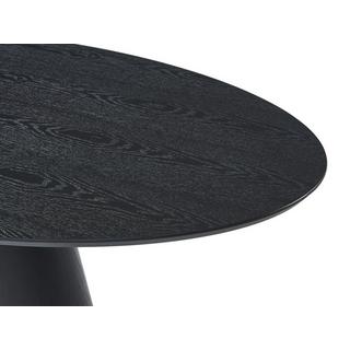 Vente-unique Esstisch - 6 Personen - MDF - Schwarz - ANTELADA  