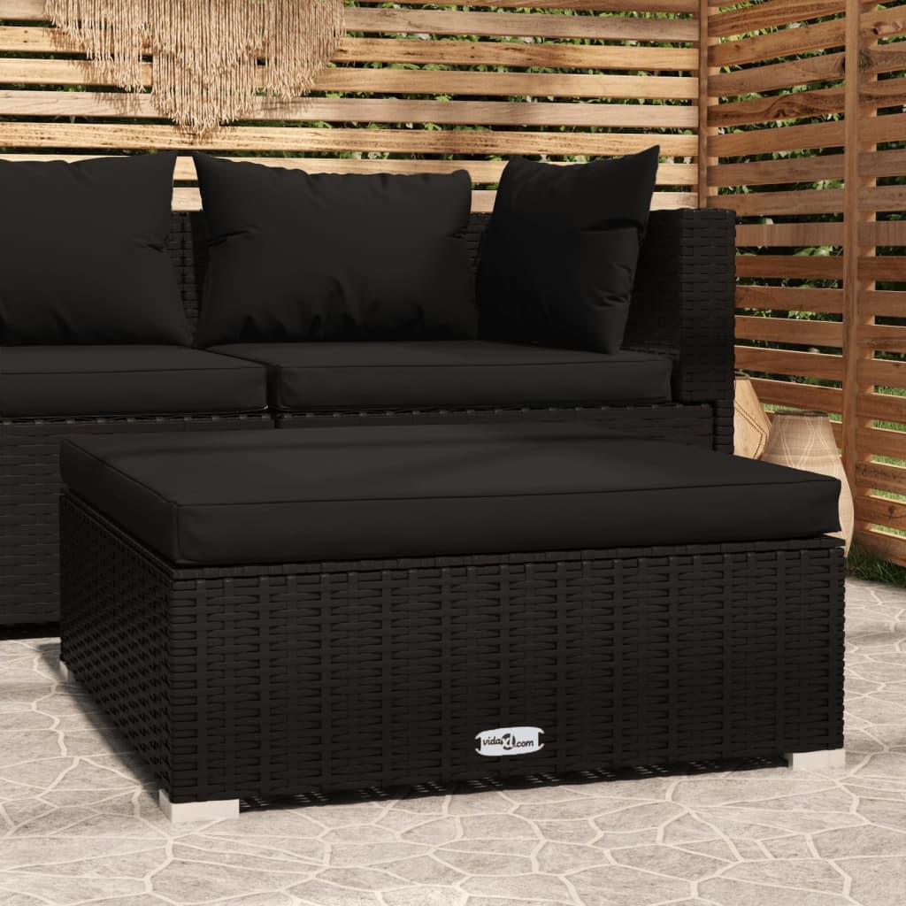 VidaXL Gartenhocker poly-rattan  