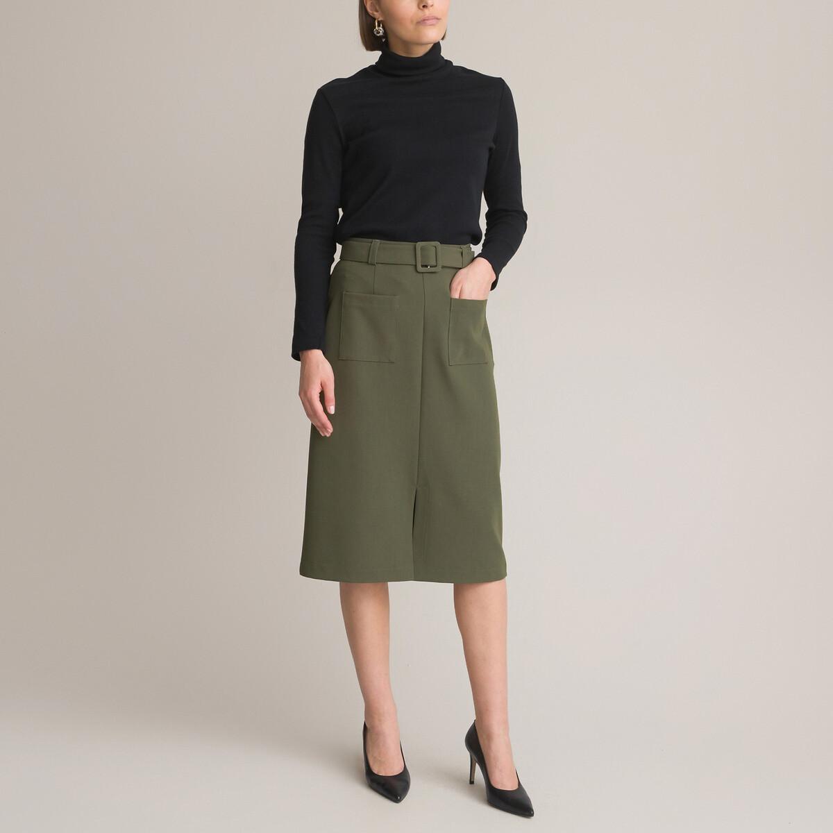 La Redoute Collections Maglia a Collo Alto Maniche Lunghe  