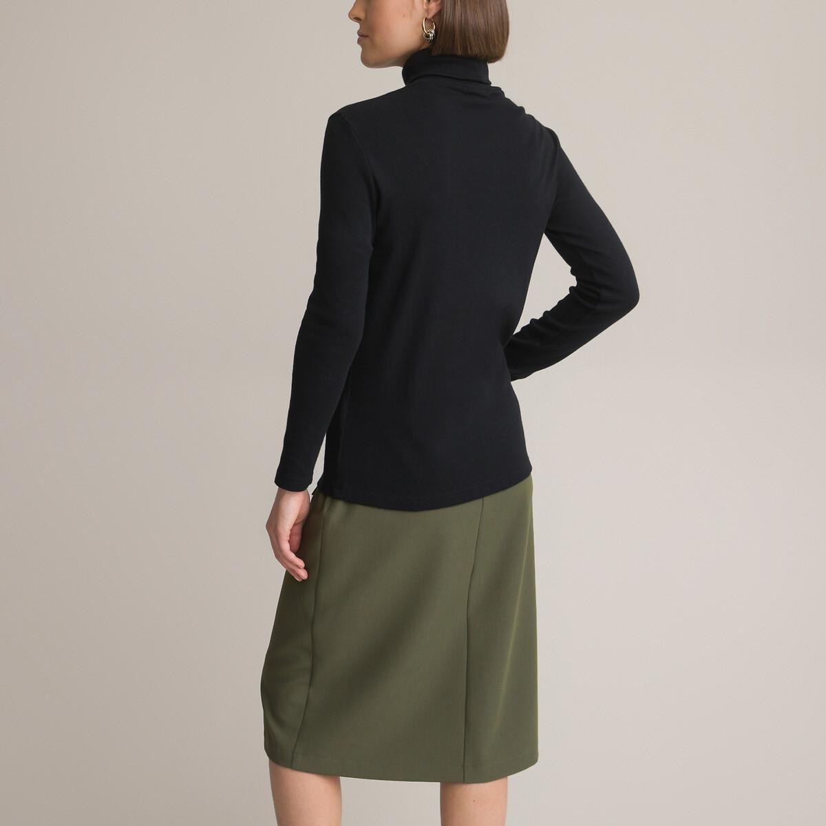 La Redoute Collections Maglia a Collo Alto Maniche Lunghe  