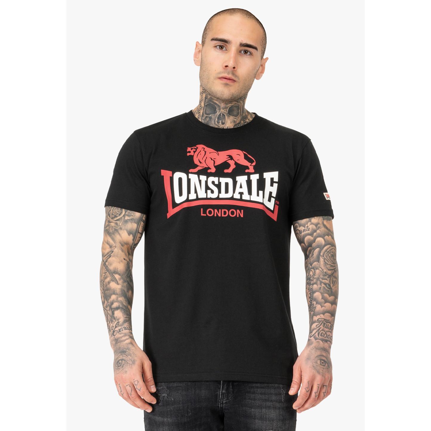LONSDALE Lion Two Tone T-Shirt  