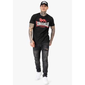 t-shirt lion two tone