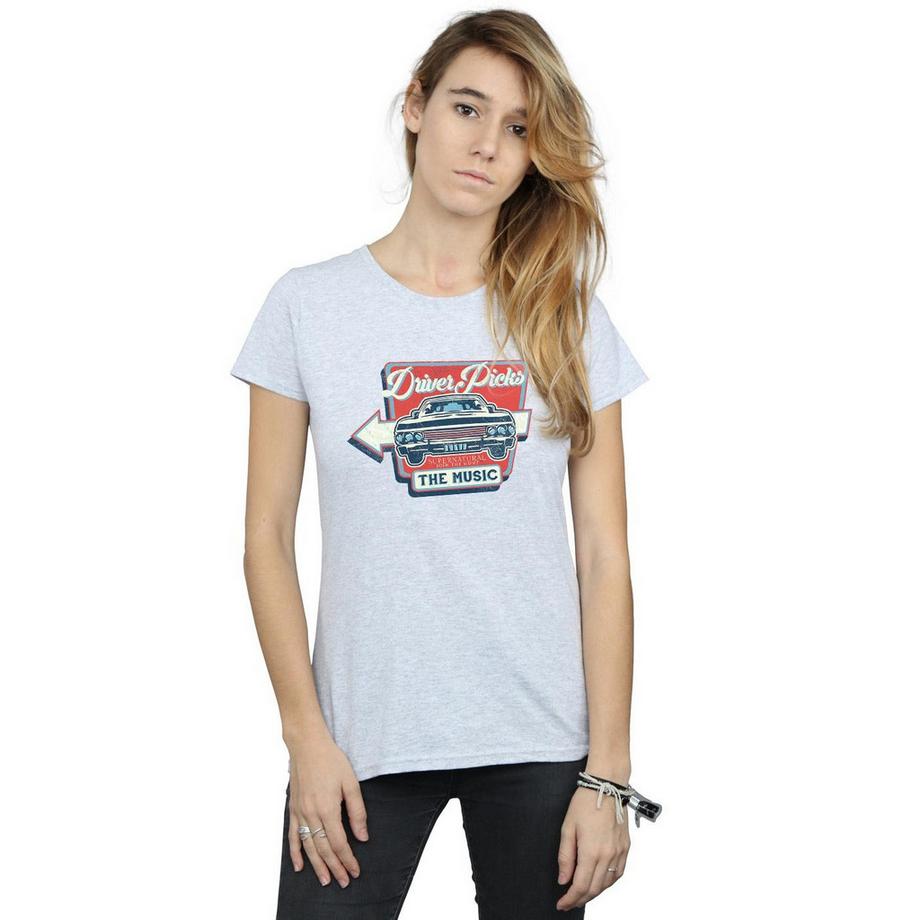 Supernatural T-Shirt Driver Picks The Music  