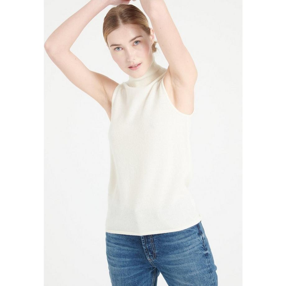 Studio Cashmere8 LILLY 13 Pull col roulé sans manches  