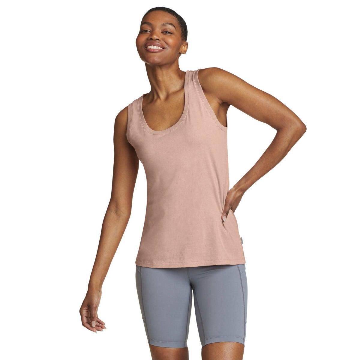 Image of Everyday Essentials Ärmelloses Oberteil Runder Auschnitt Ärmellos Unisex Pink XXL