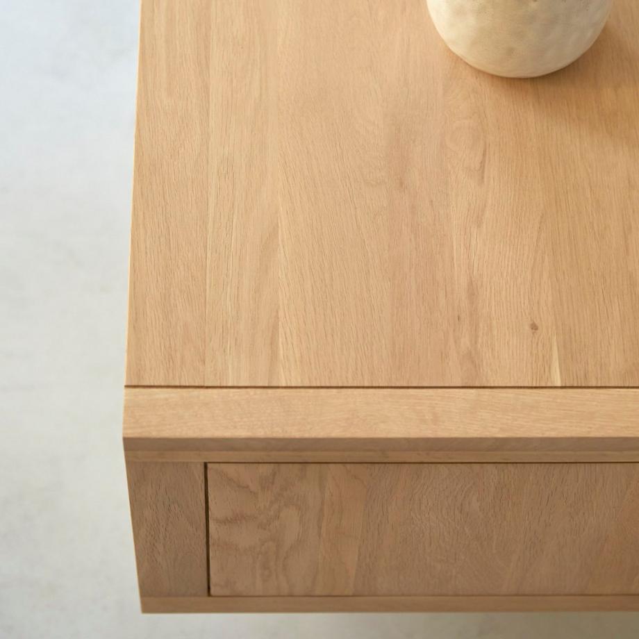 Tikamoon TV Schrank aus massivem Eichenholz 140 cm Jonàk  