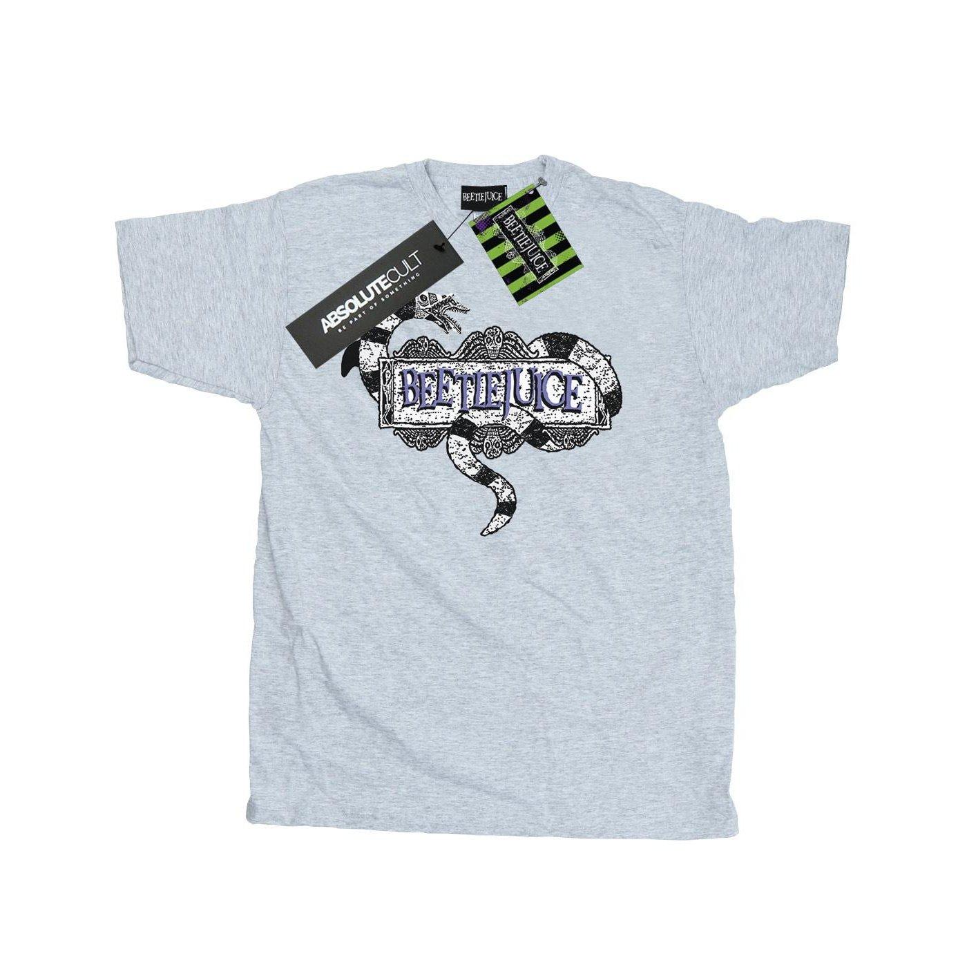 Image of Sandworm Logo Tshirt Herren Grau XXL