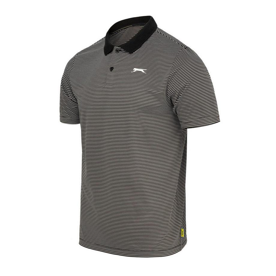 Slazenger Polo avec Emblème et Microrayures  