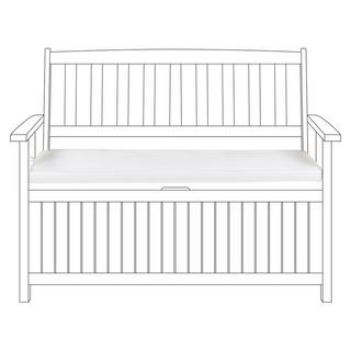 Beliani Coussin de banquette en Polyester Scandinave SOVANA  