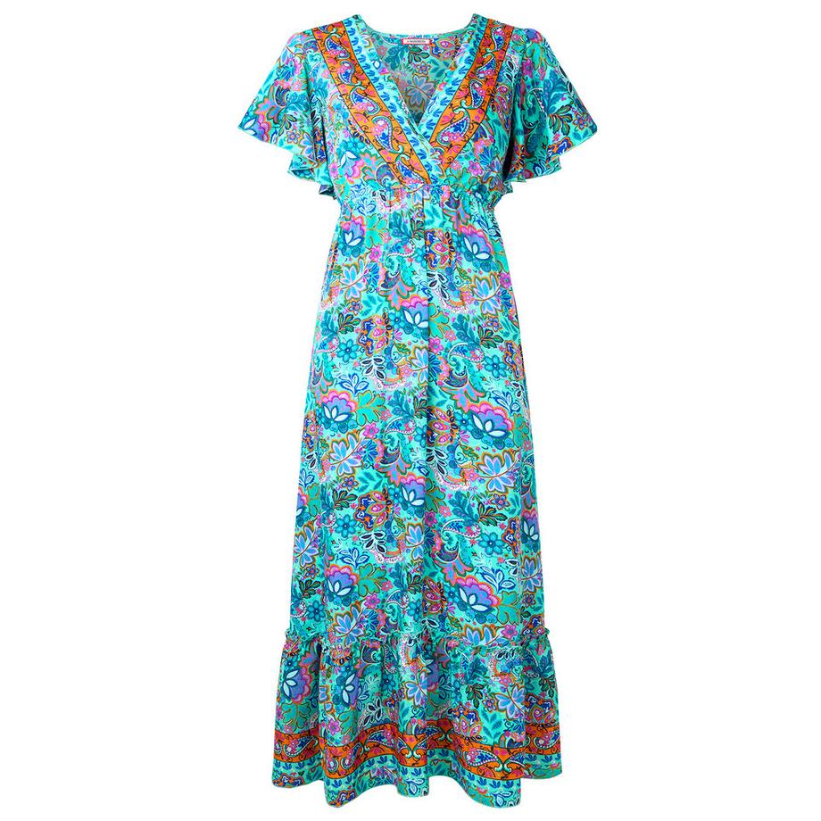 Joe Browns Petite Boho Border Print Maxikleid  