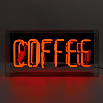 Acryl-Box Neon - Coffee