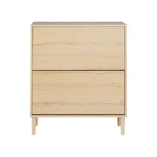 Beliani Schuhschrank aus Faserplatte Klassisch NORRIS  