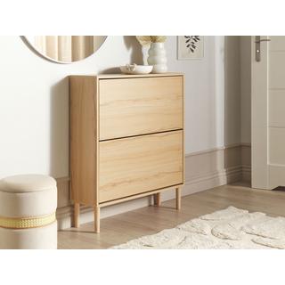 Beliani Schuhschrank aus Faserplatte Klassisch NORRIS  