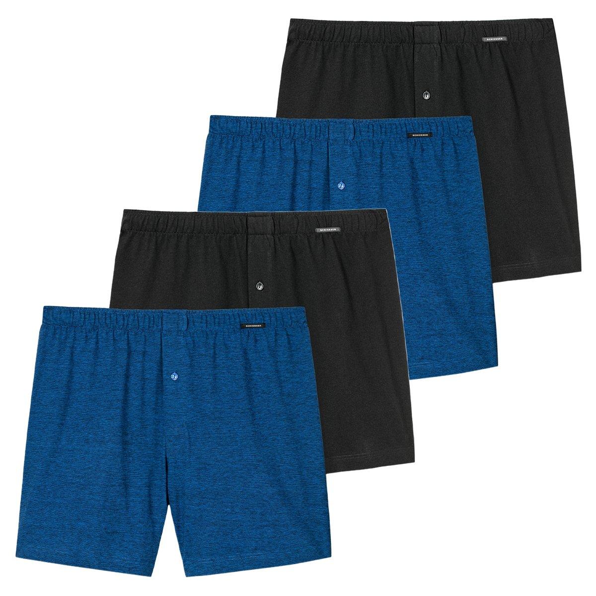 Image of 4er Pack Singel-jersey - Boxershorts Herren Multicolor L