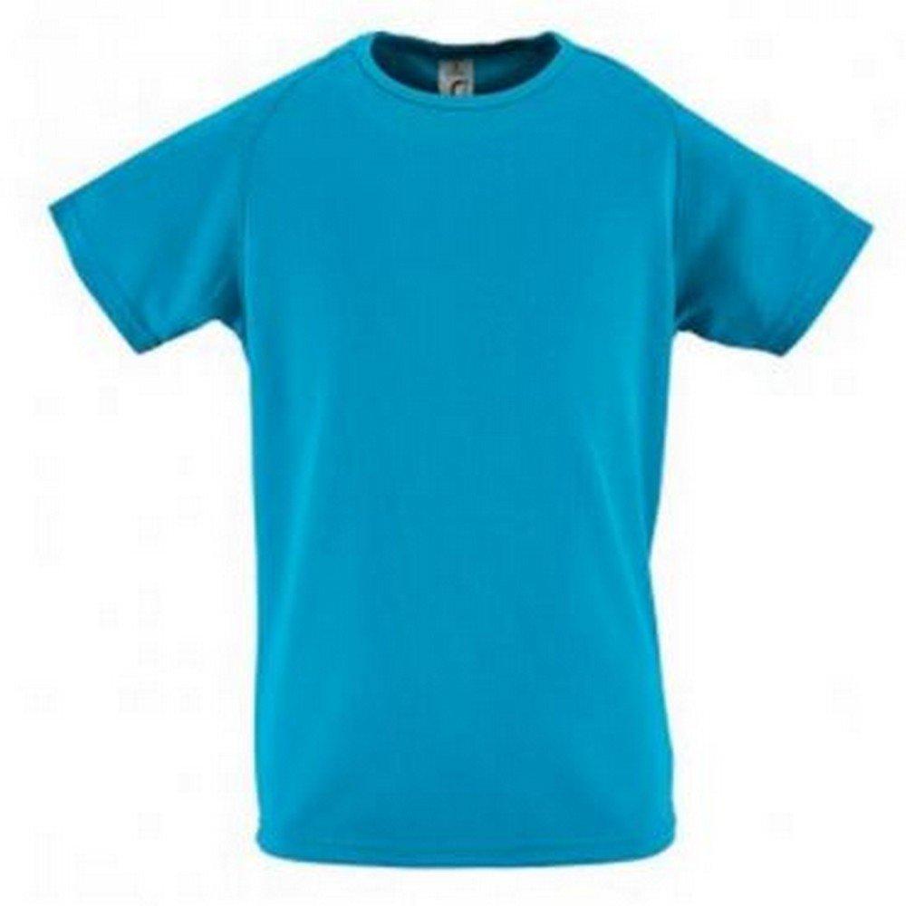 Image of Tshirt Sporty, Kurzarm Jungen Aquamarine 128