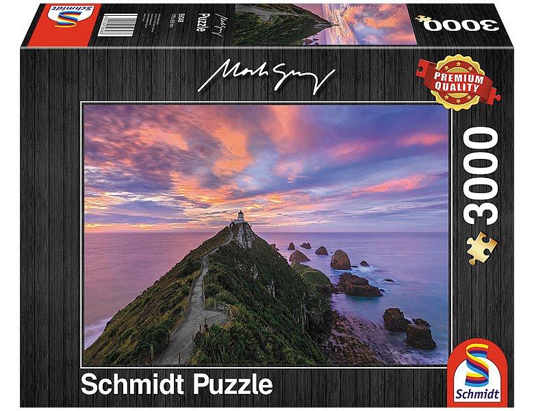 Schmidt  Puzzle Nugget Point Lighthouse New Zealand (3000Teile) 