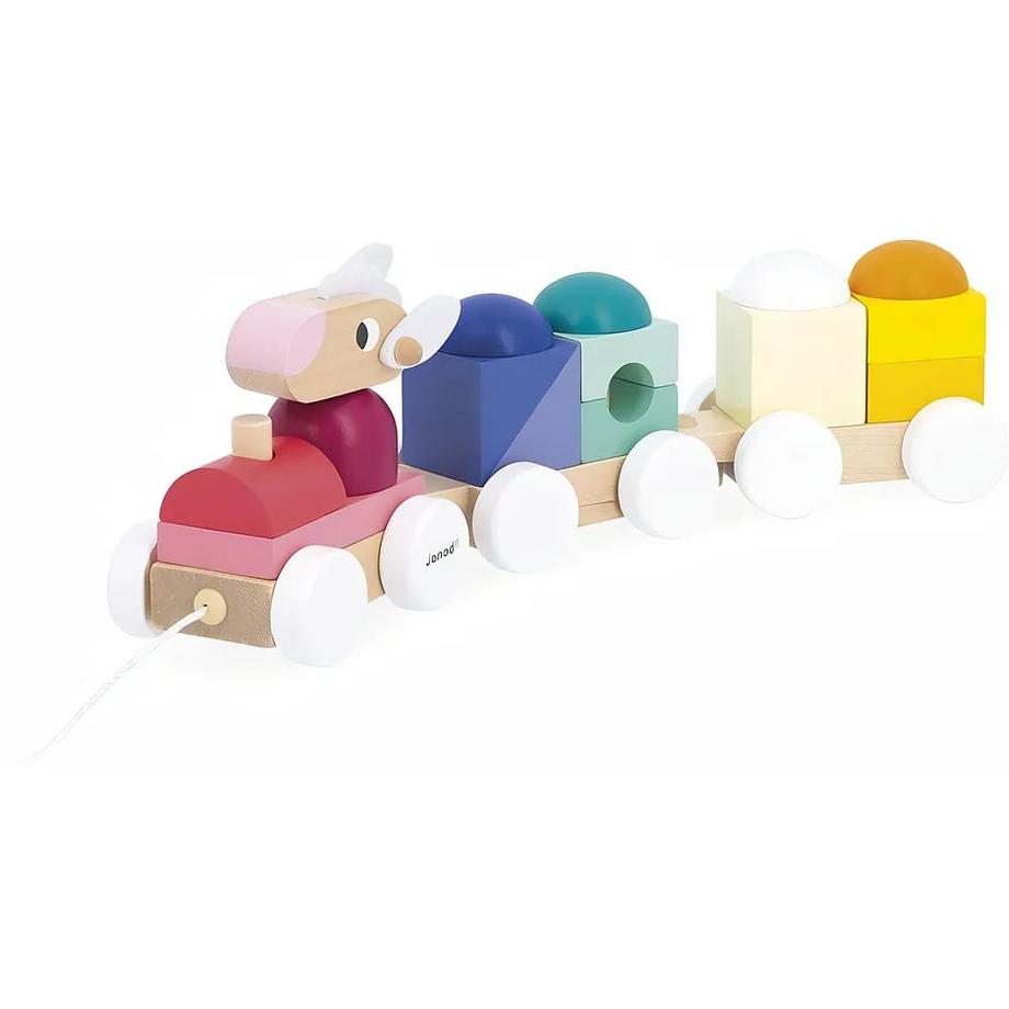 Janod  Le petit train des moutons Zigolos 