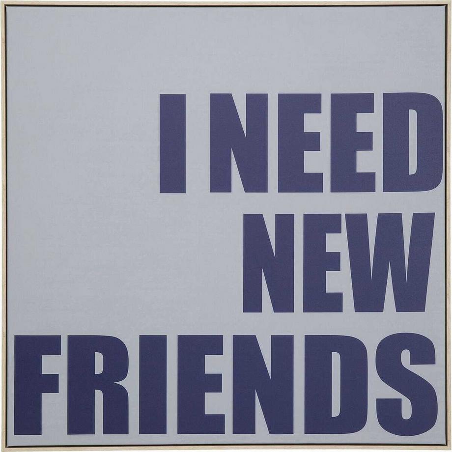 KARE Design Tableau encadré New Friends 80x80  