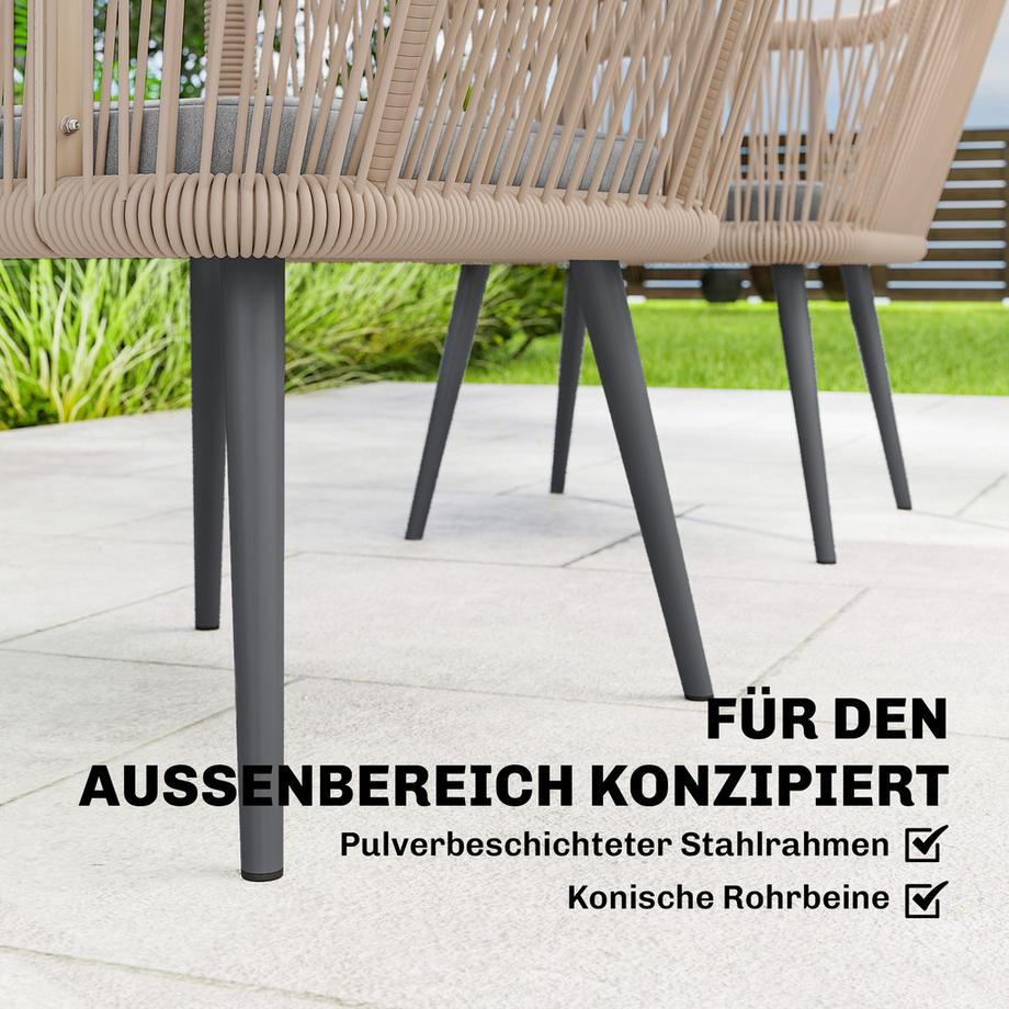 Outsunny Gartenstuhl Set  