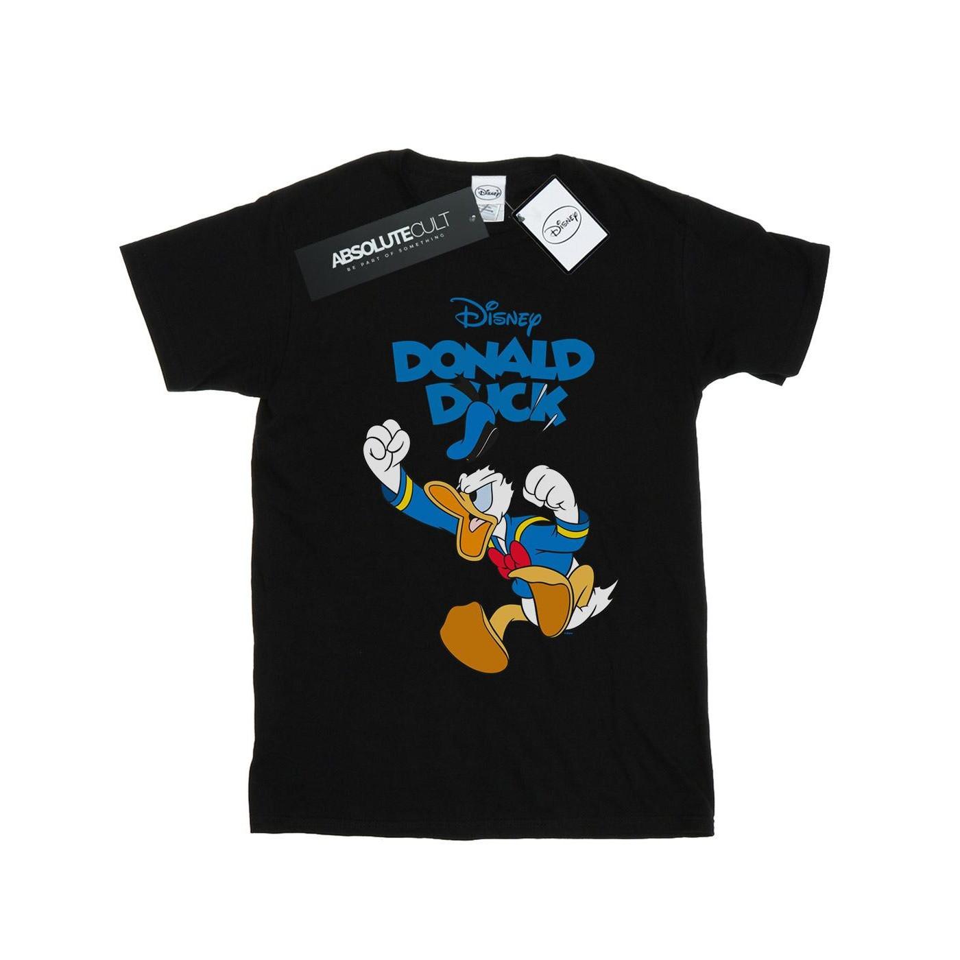 Image of Donald Duck Furious Donald Tshirt Herren Schwarz S