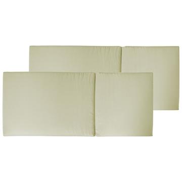 Lot de 2 coussins de jardin en Polyester Moderne JAVA/AMANTEA PREMIUM