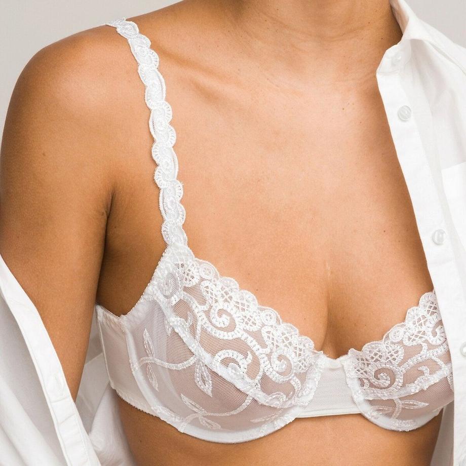 La Redoute Collections Soutien-gorge emboîtant en tulle brodé Lyssa  