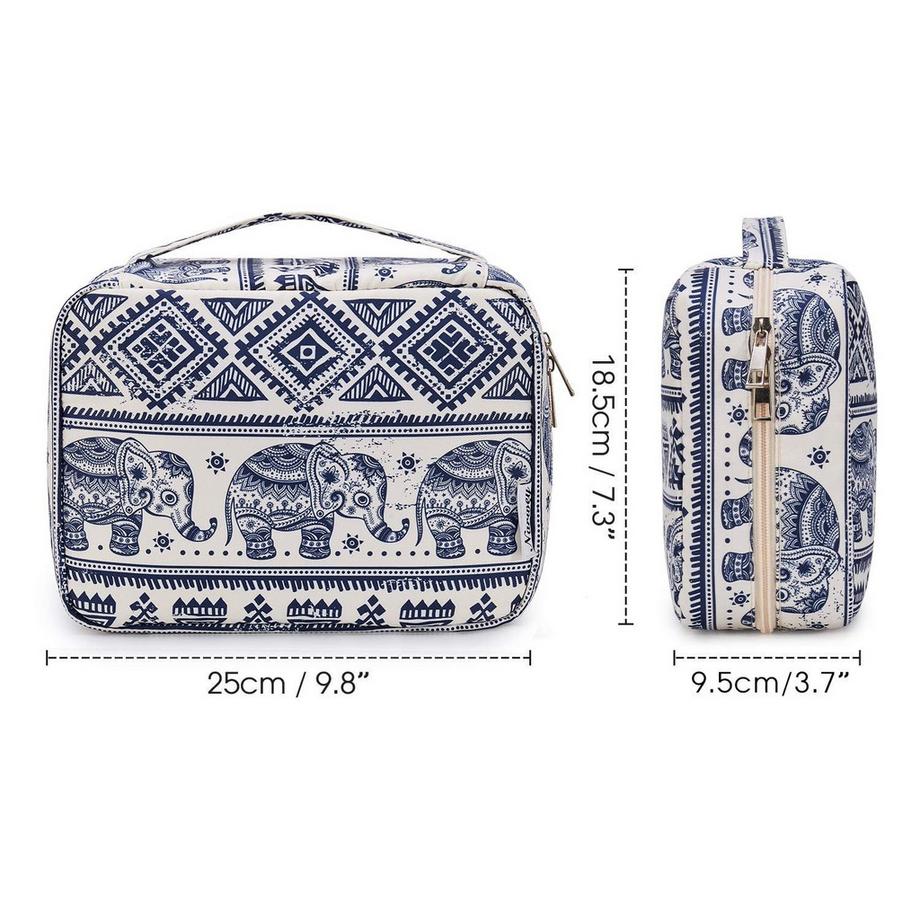 Only-bags.store Borsa da Toilette da Appendere Grande Beauty Case con Gancio  