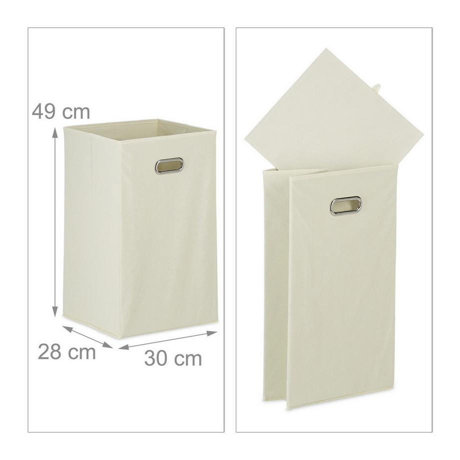 B2X Mensola da bagno con cesto per la biancheria  