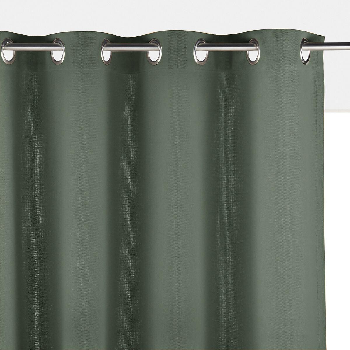 Image of Vorhang Panama Unisex Grün 140x180 cm