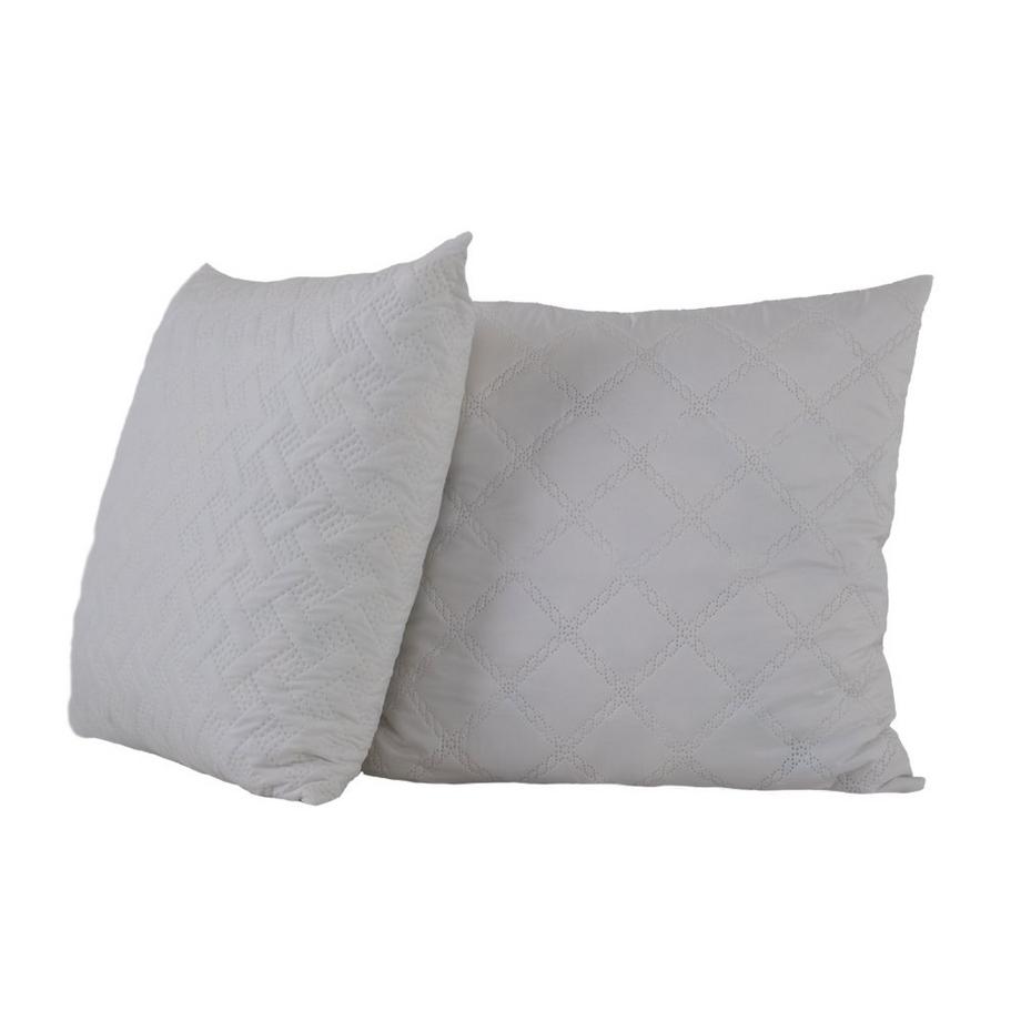 AB Matelas  Ensemble Matelas mousse Confort 140x190 - 2 Oreillers mémoire 60x60 - Sommier tapissier blanc 