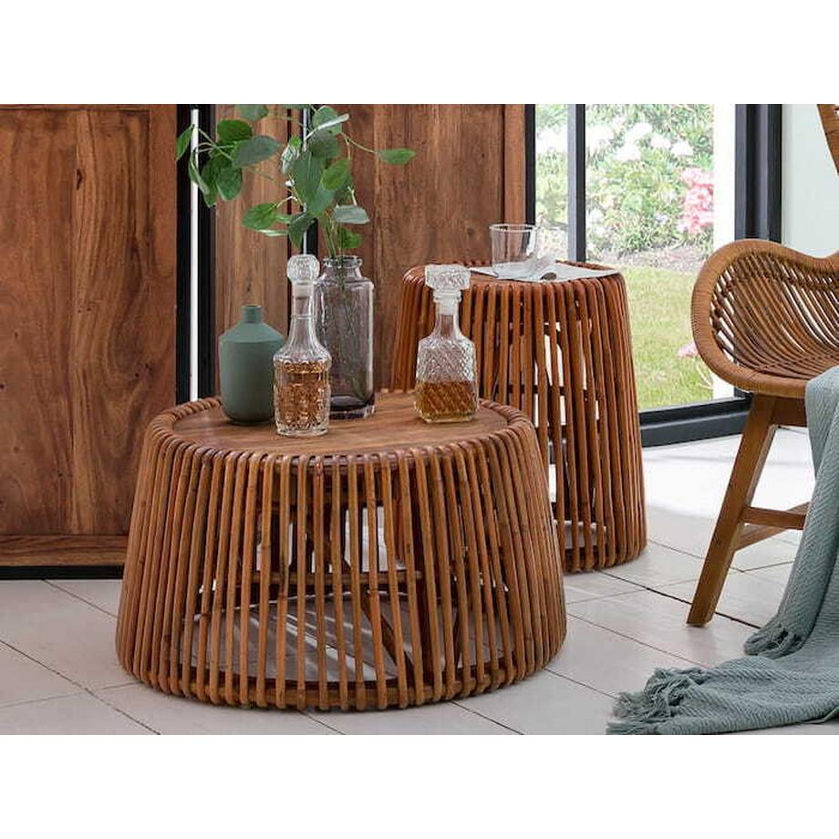 mutoni Table d'appoint Paco ronde 59  