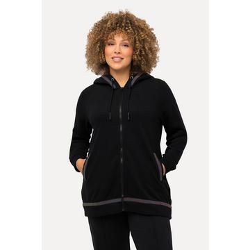 Sweat à capuche et manches longues avec bandes réfléchissantes arc-en-ciel