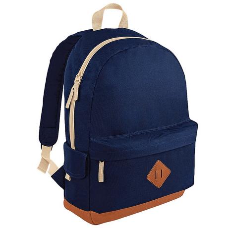 Bagbase Retro Rucksack Heritage, 18 Liter (2 StückPackung)  