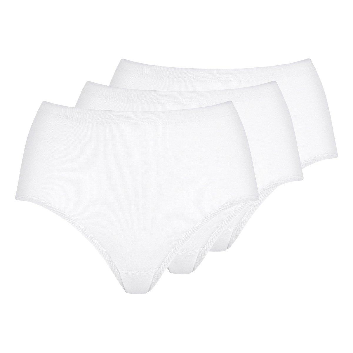 Image of 3er-pack 2000 - Taillen-slip Damen Weiss 4XL