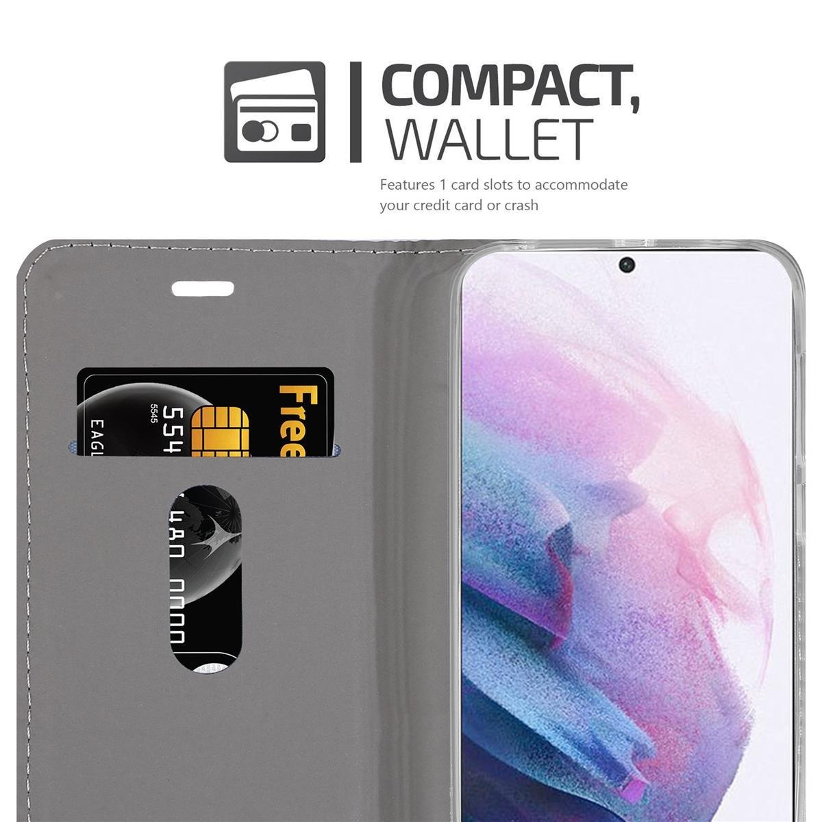 Cadorabo  Housse compatible avec Samsung Galaxy S21 PLUS - Coque de protection avec fermeture magnétique, fonction de support et compartiment pour carte 