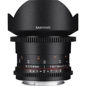 Samyang 14mm T3.1 ed wie UMC VDSLR II (Kanon)