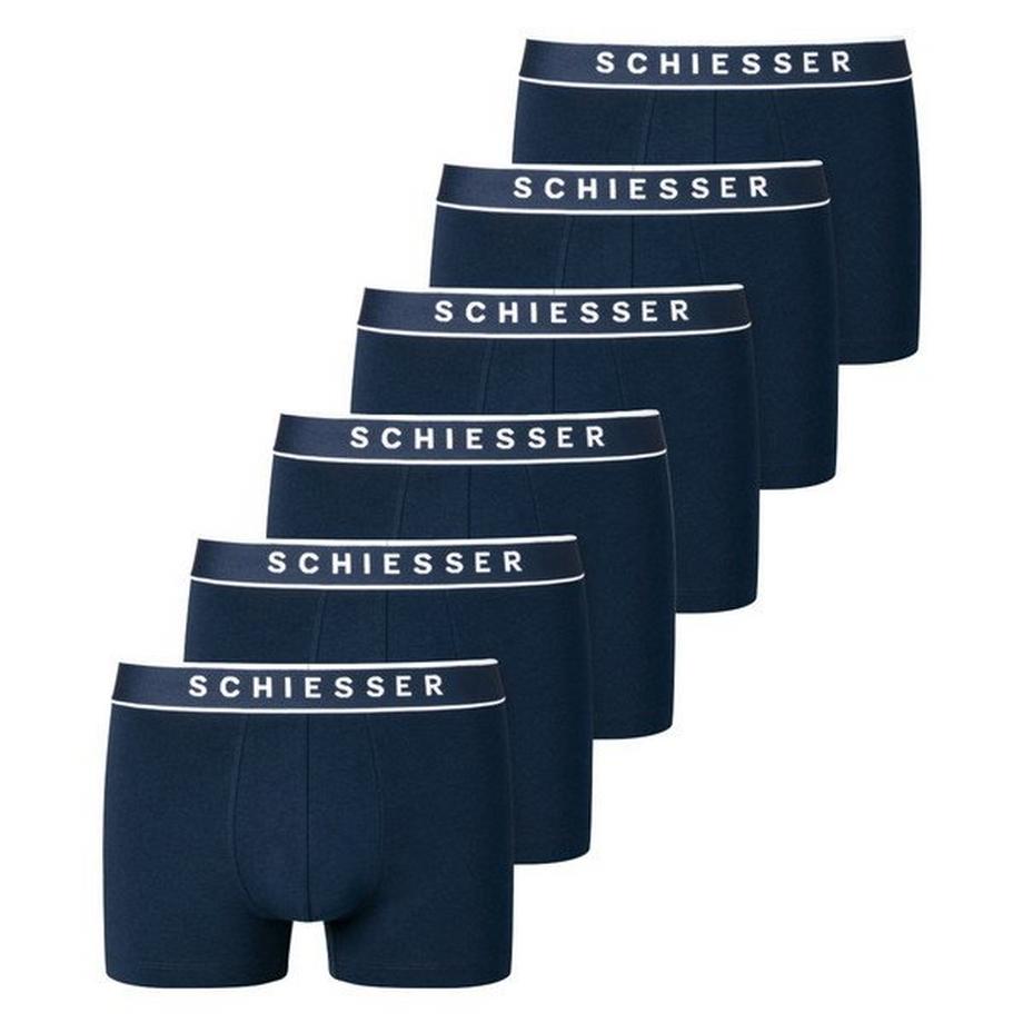 Schiesser 6er Pack Organic Cotton Boxer Shorts  