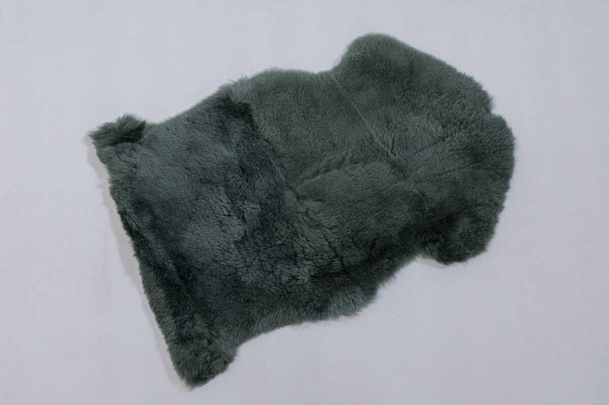 Image of Lammfell Heidi Dunkelgrün 60x85 Unisex Grün ONE SIZE