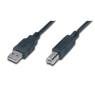 USB 2.0 Kabel - AB - Stecker - 5.00m -
