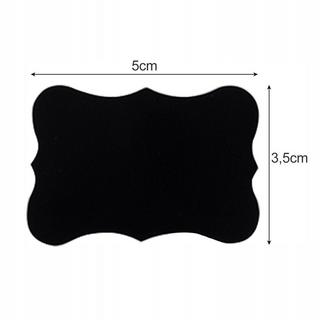 eStore Selbstklebende Etiketten – 24 Stück – inklusive Stift  