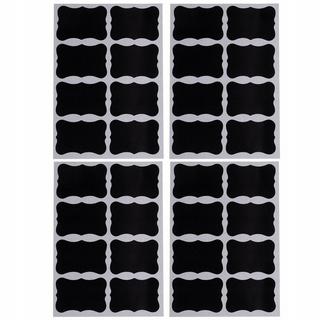 eStore Selbstklebende Etiketten – 24 Stück – inklusive Stift  