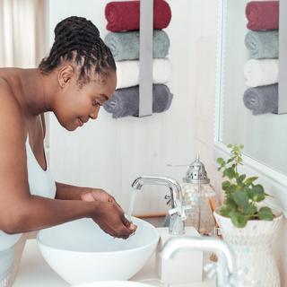 B2X Porta asciugamani argento  