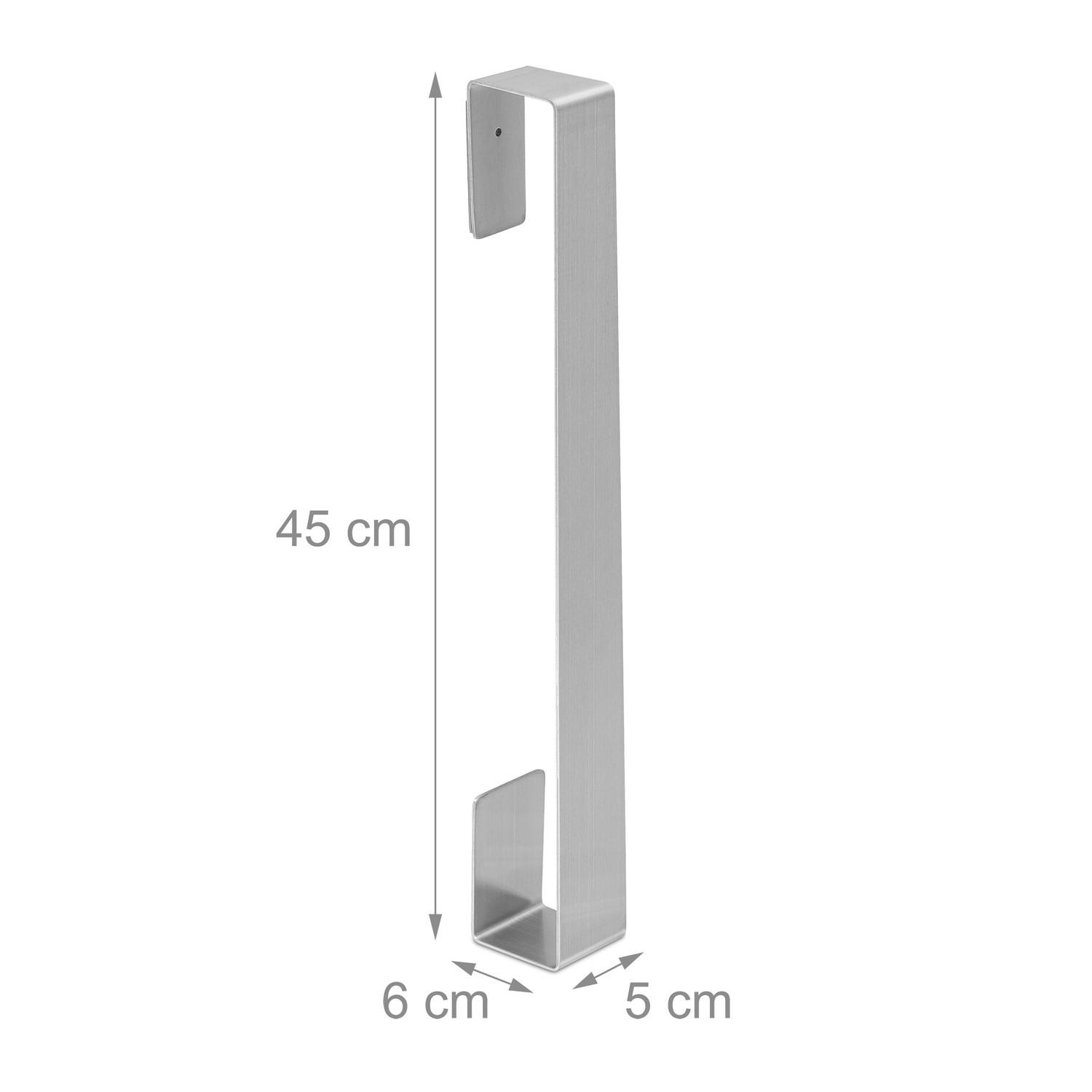 B2X Porte-serviettes argent  