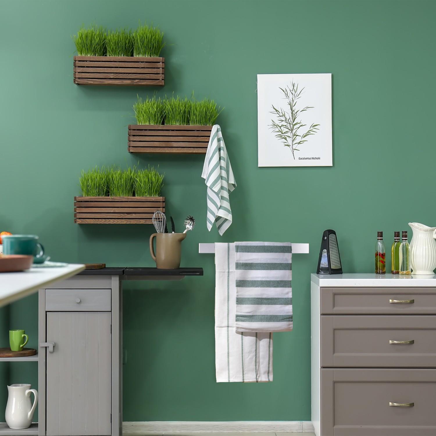 B2X Porta asciugamani argento  