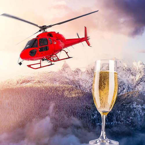 Image of Helikopterflug Eiger, Mönch & Jungfrau - 20min Inkl. Champagner (für 2 Personen) Unisex