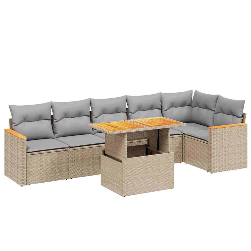 VidaXL Garten sofagarnitur poly-rattan  