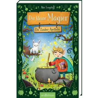 Der kleine Magier - Die Zauber-Apotheke (Der kleine Magier 1) Longstaff, Abie; Beard, Lauren (Illustrationen); Steinbrede, Diana (Übersetzung); Bednarski, Laura (Illustrationen) Couverture rigide 