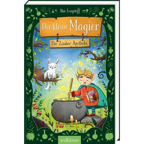 Der kleine Magier - Die Zauber-Apotheke (Der kleine Magier 1) Longstaff, Abie; Beard, Lauren (Illustrationen); Steinbrede, Diana (Übersetzung); Bednarski, Laura (Illustrationen) Couverture rigide 